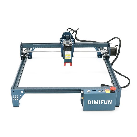 Лазерный гравировочный станок DIMIFUN DM6-B6, мощность: 6Вт, рабочая область: 330х330мм, скорость: 12000мм/мин, 550х290х180 мм, | Зображення 3