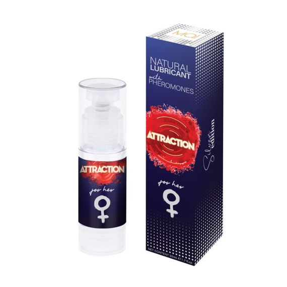 Змазка на водній основі MAI Attraction for Her (50 мл) з феромонами для неї | Зображення 1