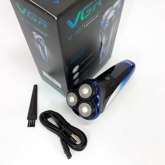 Портативная электробритва для бороды VGR V-387, Бритвы аккумуляторные, Портативная бритва QM-26 | Зображення 8