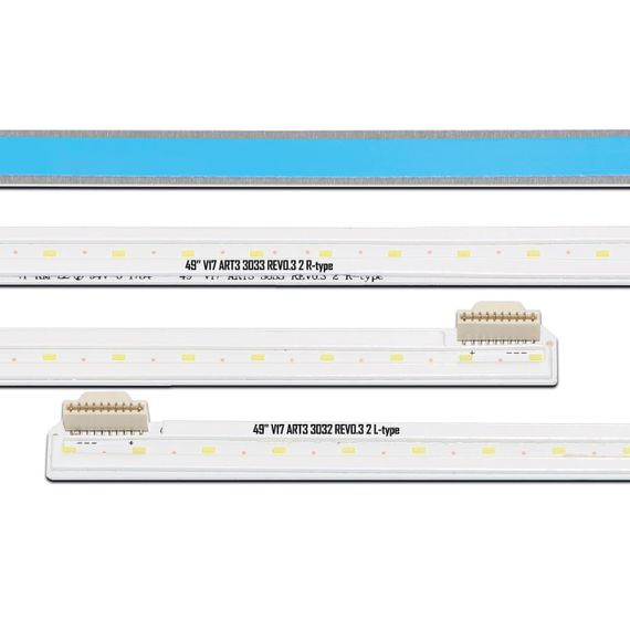 LED підсвітка TV 49" LG: 49SK7900PLA, 49UJ7509, 49UJ800V, 49UJ7700-UA  2шт. | Зображення 1
