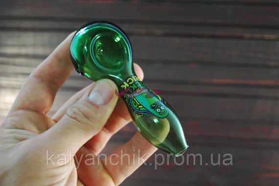 Скляна трубка Rick and Morthy Green