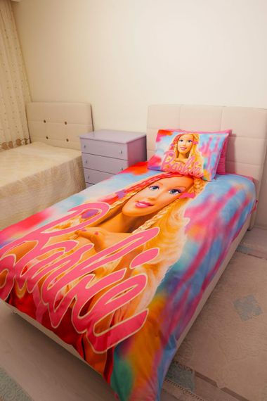 Дитяча постільна білизна Kayra Ranforse 160×220 Barbie Cute | Зображення 3