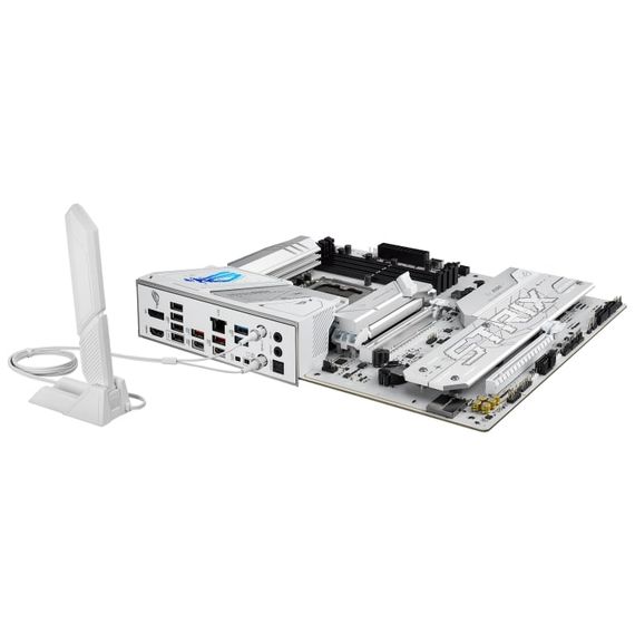 Материнcька плата ASUS ROG STRIX B860-A GAMING WIFI s1851 B860 4xDDR5 M.2 DP HDMI USB Type-C Wi-Fi BT ATX белый 90MB1JI0-M0EAY0 | Зображення 8