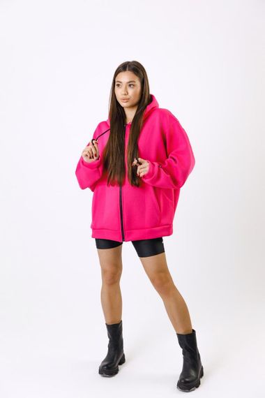 Худі унісекс МА (03) малиновий колір | Зображення 1