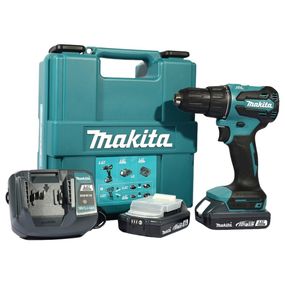 Шуруповерт аккумуляторный с ударным режимом Makita DHP490WVE (65 Нм, 1.5-13 мм, BL, LXT Basic)