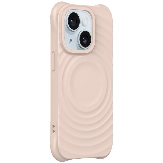 Чехол TPU Orbit with MagSafe для Apple iPhone 15 (6.1") Pink