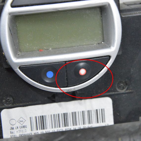 Блок управління клімат-контролем Renault Scenic II Grand Scenic II Рено Гранд Сценік 2 8200501465 | Зображення 6