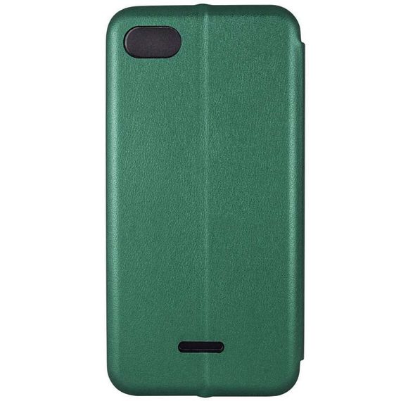 Кожаный чехол-книжка Classy для Xiaomi Redmi 6A Зеленый | Зображення 1