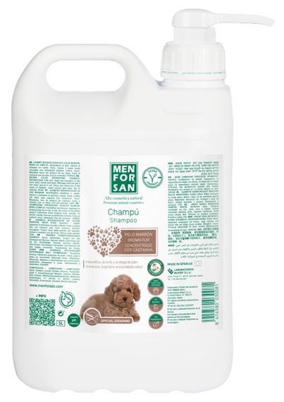 Шампунь для собак із коричневою вовною Menforsan Brown Fur 5 л