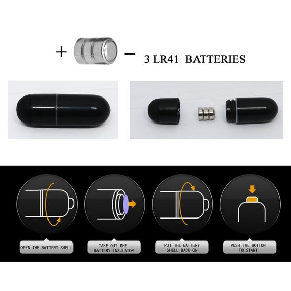 НАСАДКА С ВИБРАЦИЕЙ "EUDORA" (кольцо эрекционное) цвет чёрный sexstyle | Зображення 4