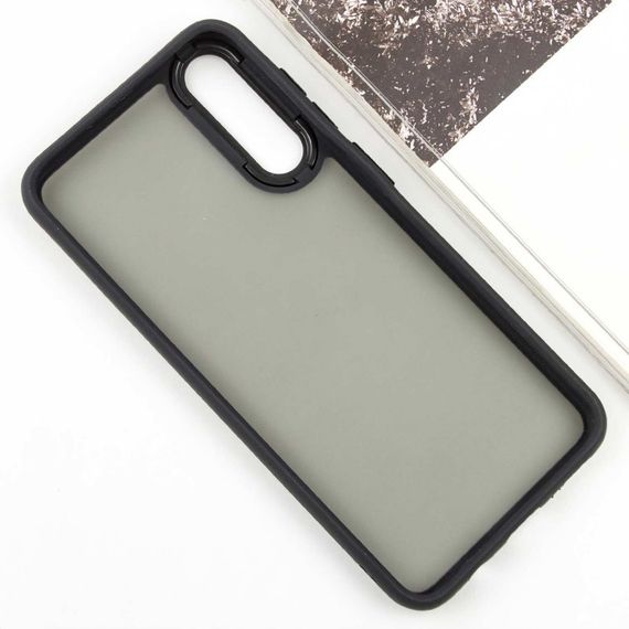 Чехол TPU+PC Lyon Frosted для Samsung Galaxy A50 (A505F) / A50s / A30s Black | Зображення 2