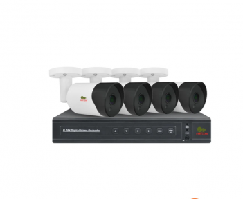 Комплект IP видеонаблюдения Partizan IP-26 4xCAM  1xNVR
