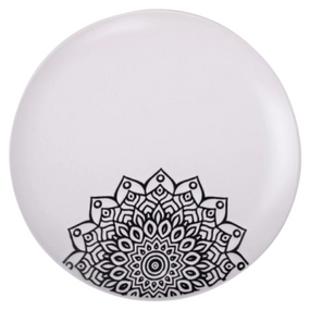 Тарілка десертна Kora 20,5см JH2068-2 білий LIMITED EDITION