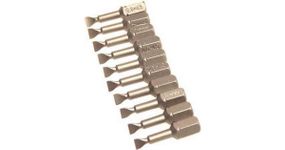 Биты с плоским шлицом 4.5 х 0.6 мм (10 шт) Makita P-06177