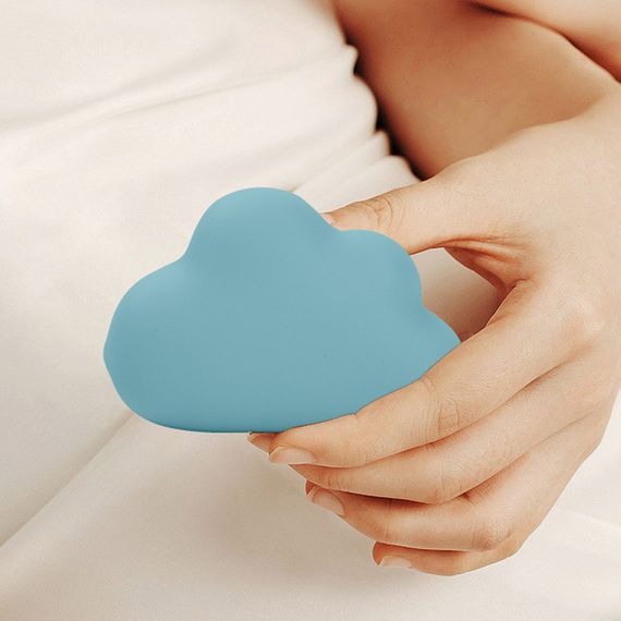 Вібростимулятор хмаринка Sweet Em для клітора, блакитний, 8.3 х 5.5 см sexstyle | Зображення 4