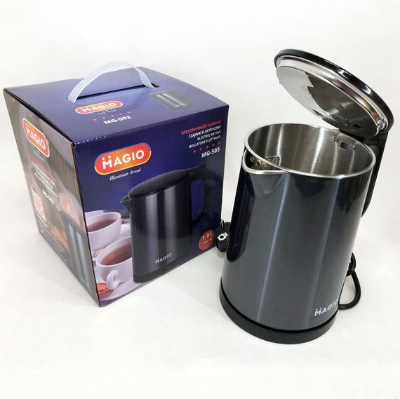 Красивый электрочайник MAGIO MG-503, Лучший бюджетный электрочайник, UT-240 Электрочайник чайный | Зображення 2