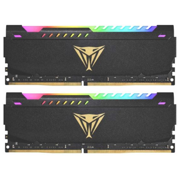Модуль пам&#039;яті для комп&#039;ютера DDR4 32GB (2x16GB) 3600 MHz Viper Steel RGB Patriot (PVSR432G320C8K)