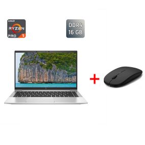 Ультрабук Б-клас HP EliteBook 855 G7 / 15.6" (1920x1080) IPS / AMD Ryzen 5 Pro 4650U (6 (12) ядер по 2.1 - 4.0 GHz) / 16 GB DDR4 / 256 GB SSD / AMD Radeon RX Vega 6 / TouchID / WebCam б/в + Подарунок Бездротова миша / USB