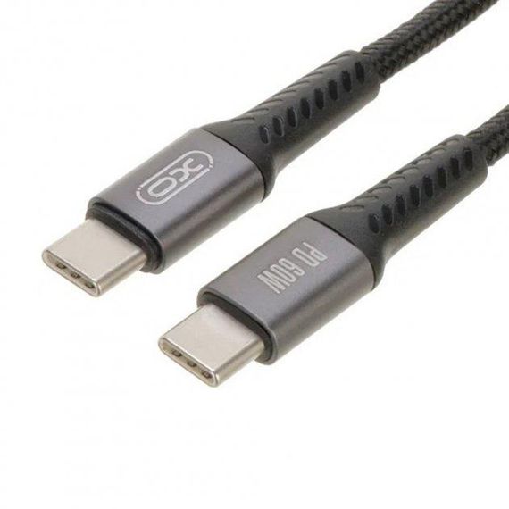 Кабель XO NB-Q167 Type-c to Type-c 60W Black (NB-Q167) | Зображення 1