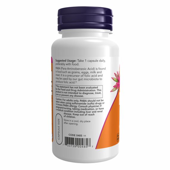 PABA 500mg - 100 caps | Зображення 2