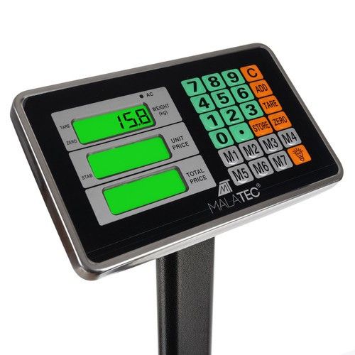 Электронные складские весы до 150 кг складные с ЖК-дисплеем и аккумулятором | Зображення 6