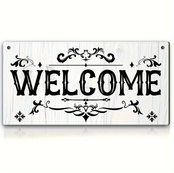 Табличка   / постер  ( дерево) "Ласкаво Просимо  " /Welcome  декор 10*20 см
