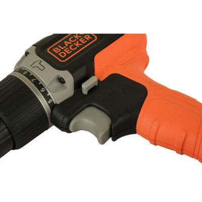 Шуруповерт Black&amp;Decker 18 В, 1.5Ah, 45 Нм,0-360/0-1400 об/мин, 21000 уд/мин, 1.3 кг (BCD003C1) | Зображення 4