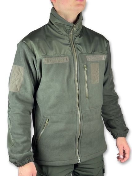 Тактична чоловіча флісова кофта, Колір: Олива Розмір: 54
