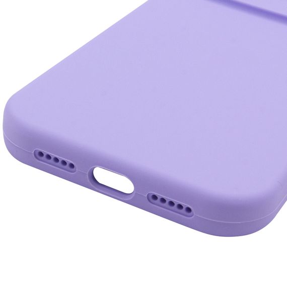 Чохол Silk Full Camera Protective (AA) NO LOGO для Apple iPhone 16 Pro Max (6.9") Бузковий / Dasheen | Зображення 4