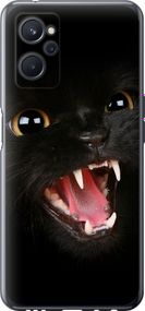 Чехол на Realme 9i Чёрная кошка "932u-2705-17620"