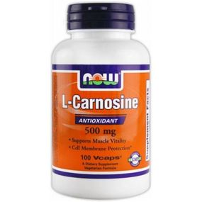 Карнозин NOW Foods Carnosine 500 mg 100 Veg Caps