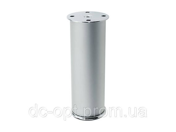 Ніжка регульована DA 11/180 AL/G2 Алюміній / Хром ДС Євролайн