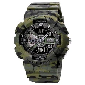 Чоловічий годинник Skmei 1688 Green-Black Military