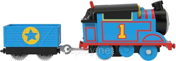 Паровозик Томас і друзі. Моторизований поїзд Томас. Thomas & Friends Motorized Toy Train Thomas | Зображення 2