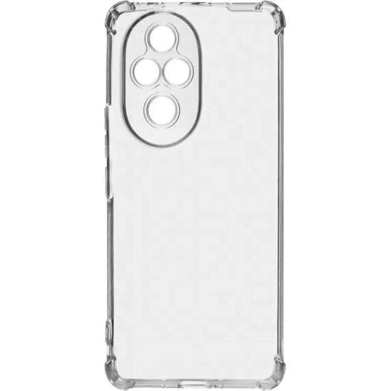 TPU чохол GETMAN Ease logo посилені кути Full Camera для Honor 200 Безбарвний (прозорий) | Зображення 1