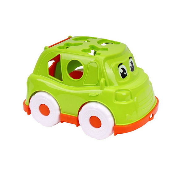 Детский развивающий сортер "Автобус" ТехноК 5903TXK Зеленый