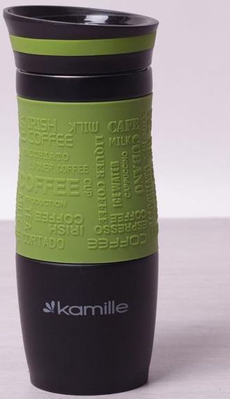 Термокружка Kamille Machiato-II 380мл з нержавіючої сталі | Зображення 2