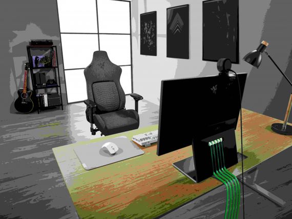 Кресло геймерское RAZER Iskur Fabric (RZ38-02770300-R3G1) | Зображення 8