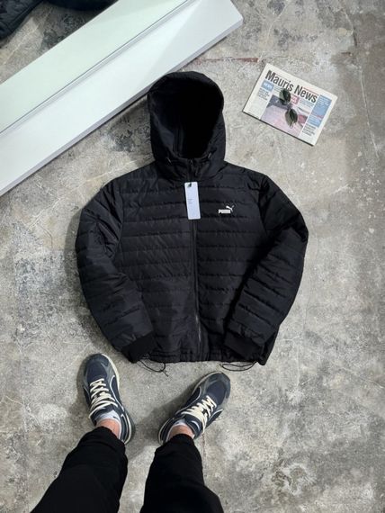 Демісезонна куртка Puma чорна RD358 | Зображення 1