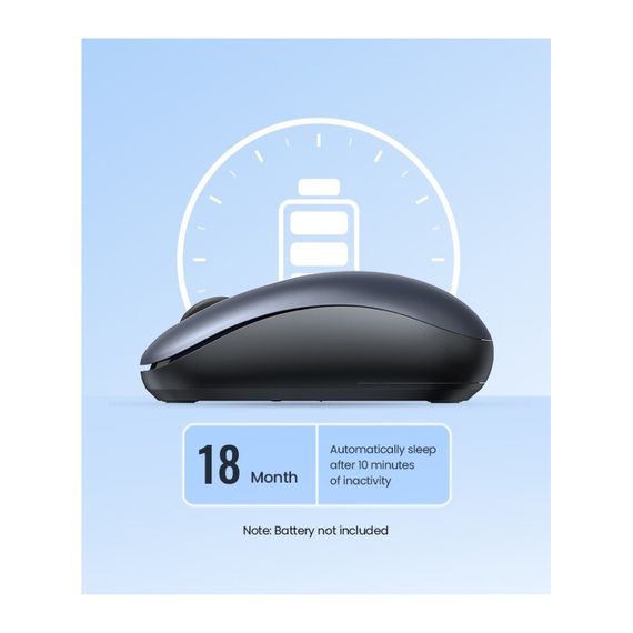 Мишка Ugreen MU105 Wireless Light Blue (90671) | Зображення 6