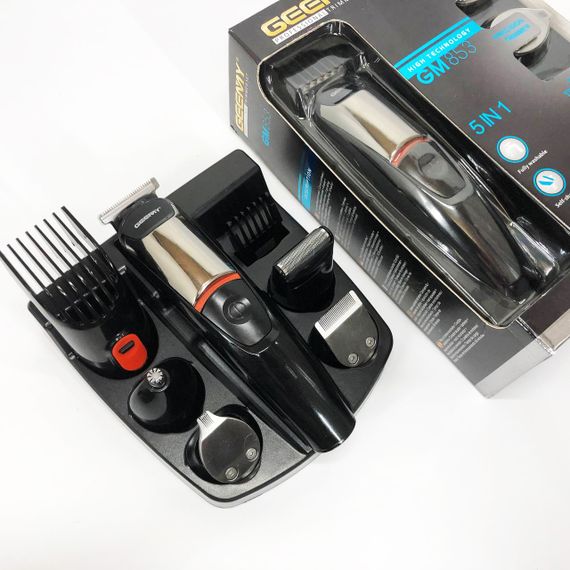 Триммер беспроводной, Перезаряжаемый набор для стрижки волос, Машинка для стрижки на аккумляторная QD-83 | Зображення 9