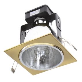 Світильник Downlight стельовий вбудований VDL-40K SB SQR Brille 166285
