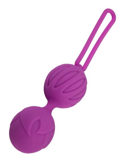 Вагінальні кульки Adrien Lastic Geisha Lastic Bal, розмір S, фіолетові Sex Aura | Зображення 1