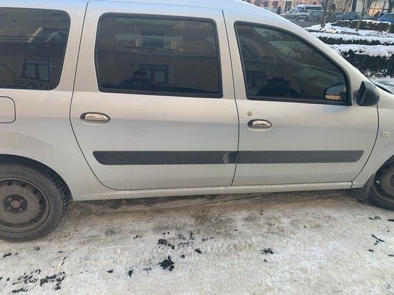 Накладки на ручки (нерж.) 2 шт, Carmos - Турецька сталь для Renault Clio II 1998-2005 рр | Зображення 2