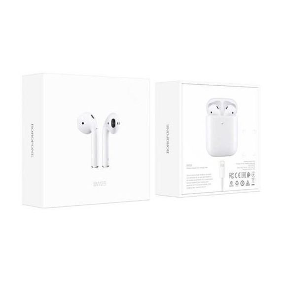 Навушники Bluetooth Borofone BW25, White, Кейс | Зображення 2