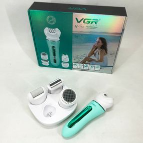 Электробритва депилятор VGR, Эпилятор электроэпилятор, Электроприбор для чистки пяток BC-84