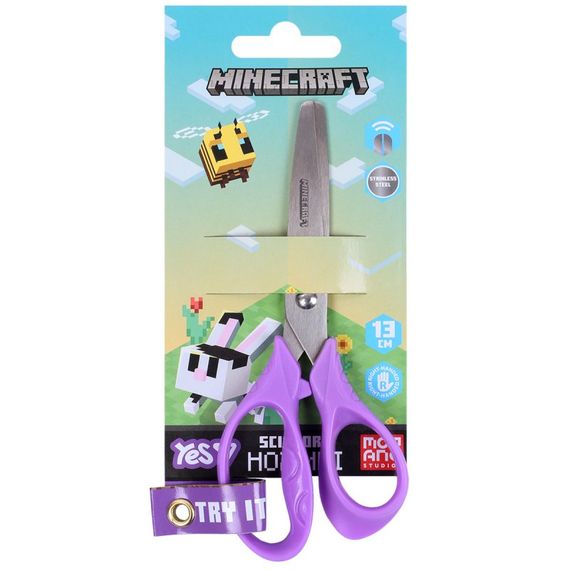 Ножиці канцелярські YES Minecraft Spring 480474 13 см