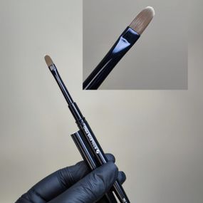 Овальний пензлик Staleks Pro Expert №6 (ворс 11мм)