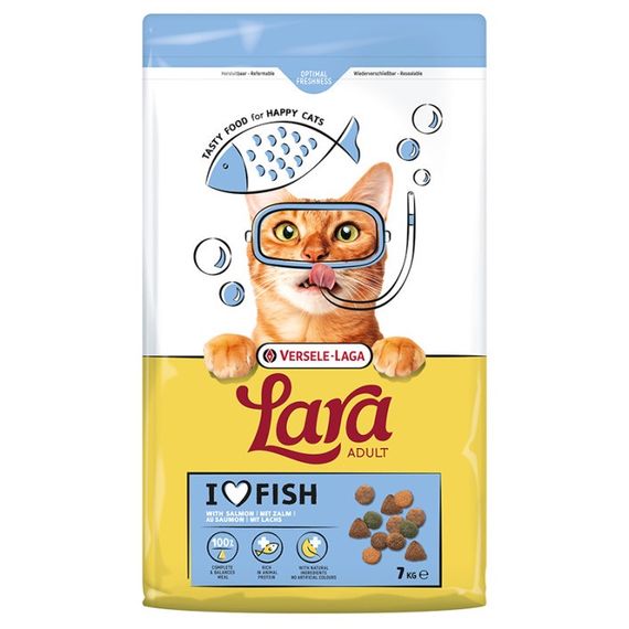 Сухий корм для котів з лососем Lara Adult with Salmon 7 кг