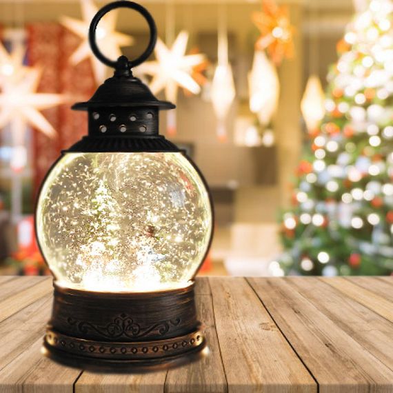 Новорічний сніжний LED світильник декор «Ліхтар Поні» HC-Q057 XPRO (47339-HC-Q057_441) | Зображення 4